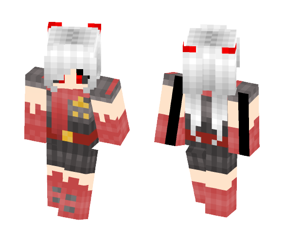 Human UnderFell Girl Papyrus - Girl Minecraft Skins - image 1