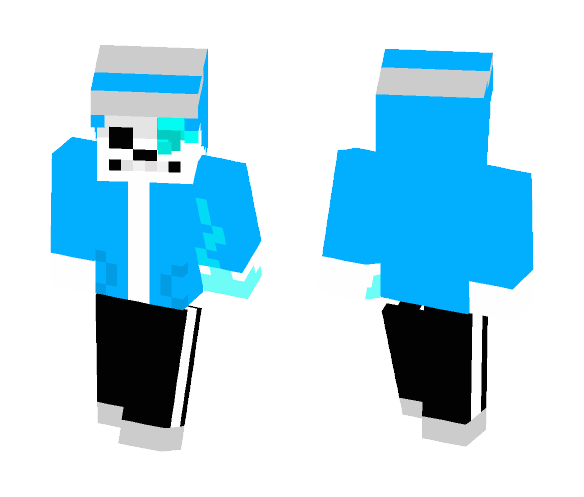 Sans(genocide) - Male Minecraft Skins - image 1