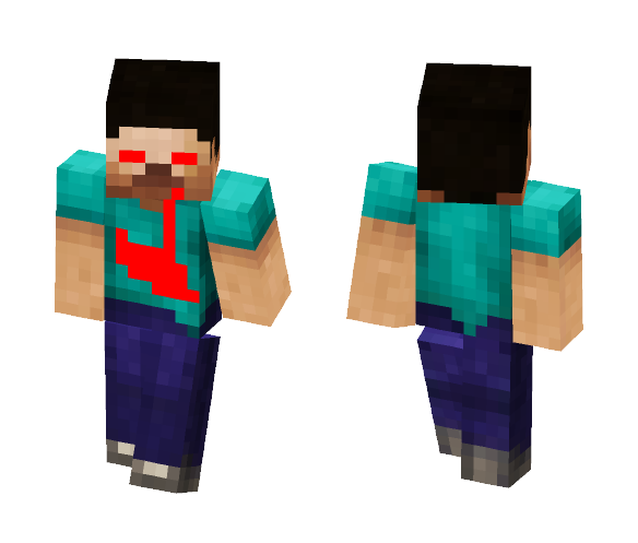 Herobrineasf - Male Minecraft Skins - image 1