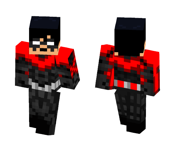 Nightwing (DC Universe) - Comics Minecraft Skins - image 1