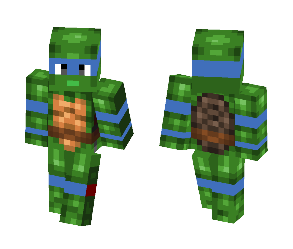 Leonardo (TMNT) - Male Minecraft Skins - image 1