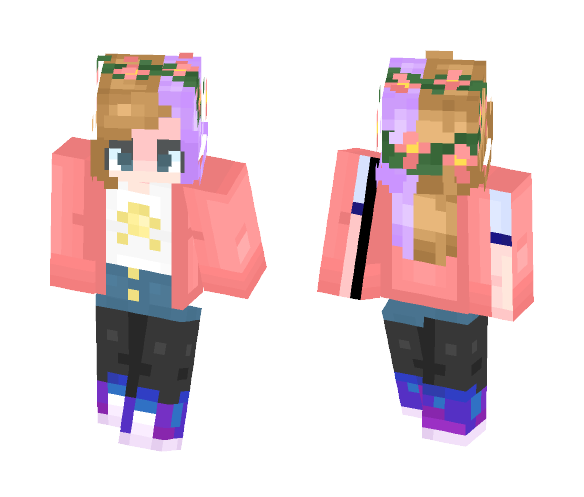 *.:remake:.* Me irl ಸಜಸ - Female Minecraft Skins - image 1