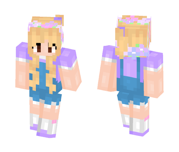 ☾ Flowers ☽ - Female Minecraft Skins - image 1
