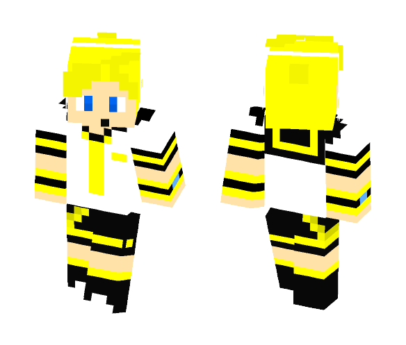 Len Kagamine - Male Minecraft Skins - image 1