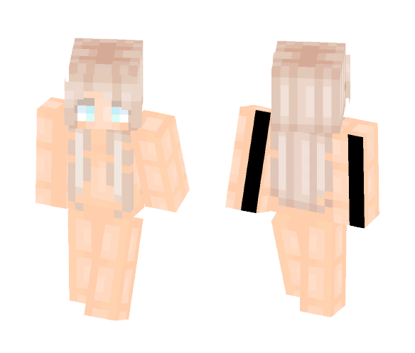 Blonde hair base - Female Minecraft Skins - image 1