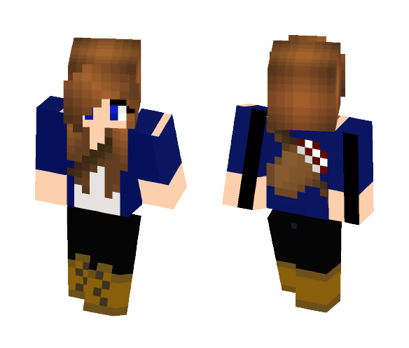 Girl Archer - Girl Minecraft Skins - image 1
