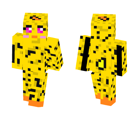Cute Kawaii Chick - Kawaii Minecraft Skins - image 1