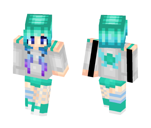 حθᎶ | Kiki Pixie | OC - Female Minecraft Skins - image 1
