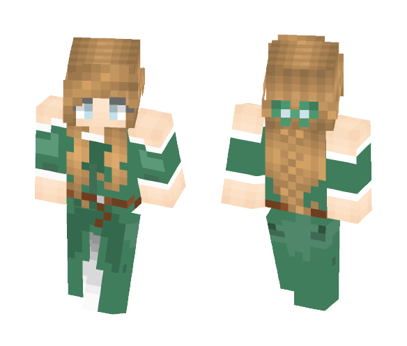 Medieval Girl - Girl Minecraft Skins - image 1