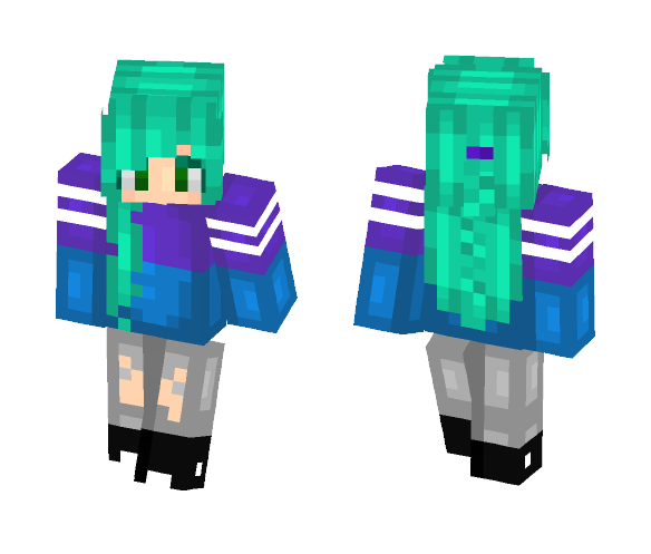 Hello Darkness My Old Friend - Female Minecraft Skins - image 1