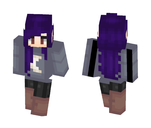 For NightFox(Little Sister) - Female Minecraft Skins - image 1