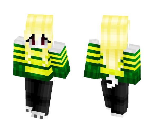 Genderbend Asriel Dreemurr - Female Minecraft Skins - image 1