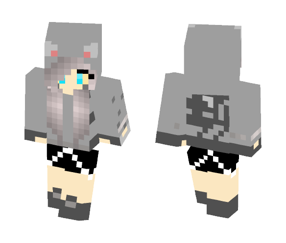 Download Free Girl ashfur (warriors) Skin for Minecraft image 1 Girl ashfur (warriors) - Girl Minecraft Skins - image 1