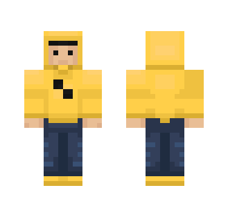 Sporting the Hufflepuff Poncho! - Male Minecraft Skins - image 2