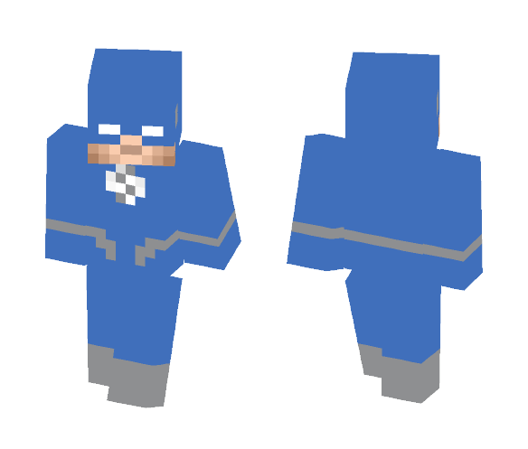 The Flash (Blue Lantern) - Comics Minecraft Skins - image 1
