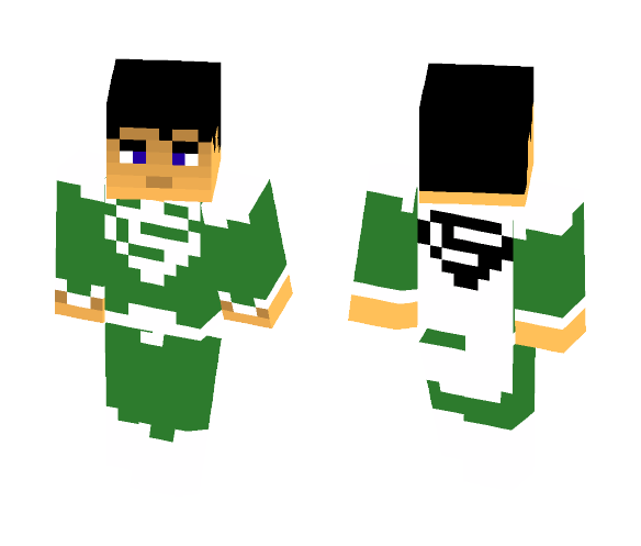 Green Lantern Superman - Comics Minecraft Skins - image 1