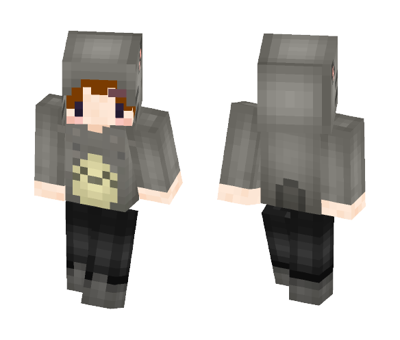 Chibi Totoro Male - Male Minecraft Skins - image 1