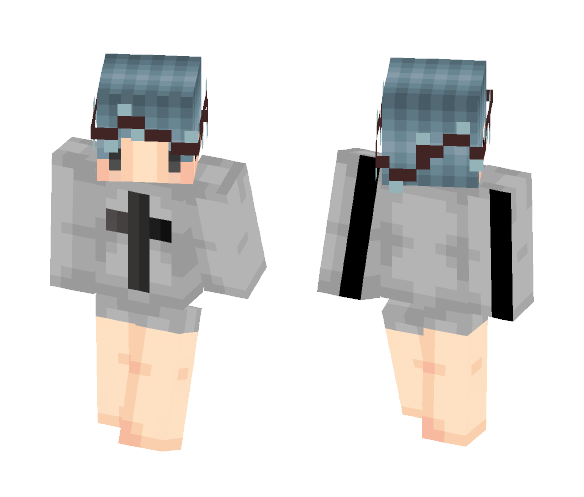 Download Free Gothic Chibi ~ 30 Subs Special ~ Skin for Minecraft image 1 Gothic Chibi ~ 30 Subs Special ~ - Male Minecraft Skins - image 1