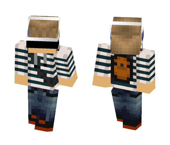 Foxtail_gaming 2.1 - Male Minecraft Skins - image 1