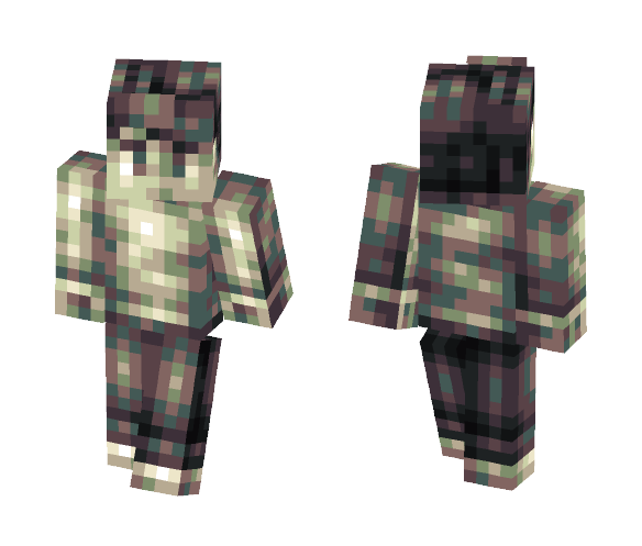black and white - Male Minecraft Skins - image 1