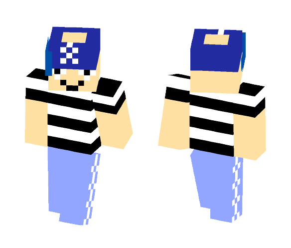 Team Aqua Grunt - Male Minecraft Skins - image 1