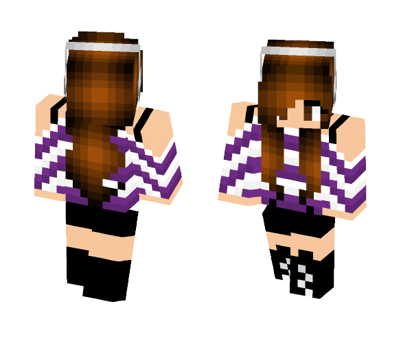 My first skin ((^w^)/) - Female Minecraft Skins - image 1
