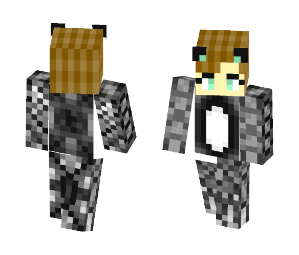 Panda Warrior thing - Female Minecraft Skins - image 1