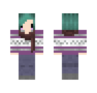 Winter Sweater Girl