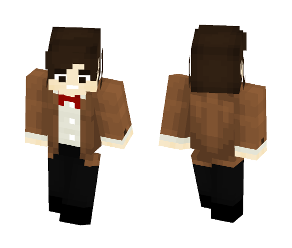 Download Free The 11th Doctor (Season 5 & 6) Skin for Minecraft image 1 The 11th Doctor (Season 5 & 6) - Male Minecraft Skins - image 1