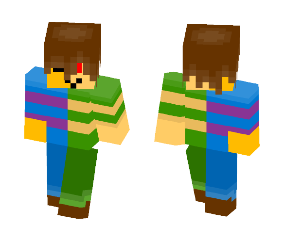 Frisk/Chara - Other Minecraft Skins - image 1