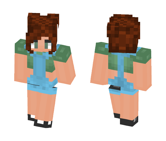 Download Free Ariadne Skin for Minecraft image 1 Ariadne - Female Minecraft Skins - image 1