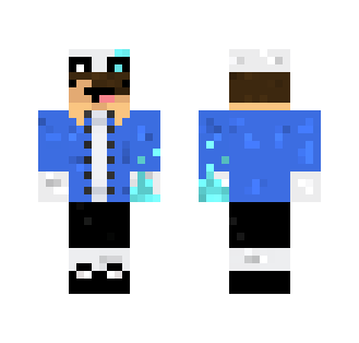 Kid with sans costume undertale