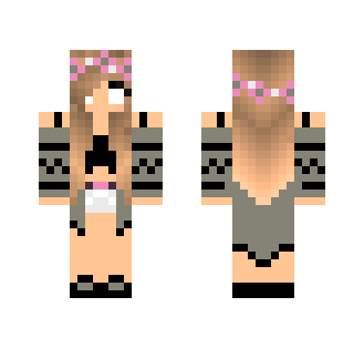 Herobrine Girl | Gray