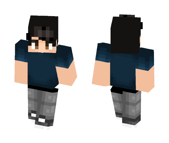 NoHaxUrJustEasy - Male Minecraft Skins - image 1