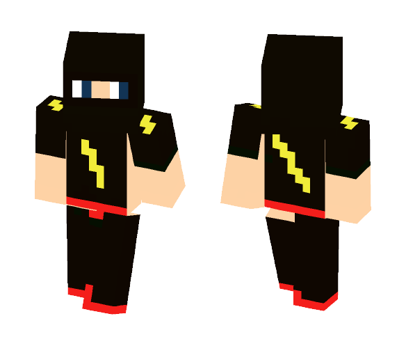 Black ninga star - Male Minecraft Skins - image 1
