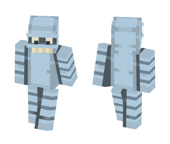 bite my shiny metal... um ???? - Male Minecraft Skins - image 1