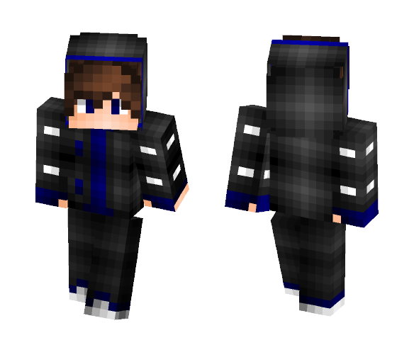 Jack (blue) - Male Minecraft Skins - image 1