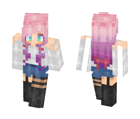 Download Free It's sunny outside .o. - Neleh Skin for Minecraft image 1 It's sunny outside .o. - Neleh - Female Minecraft Skins - image 1