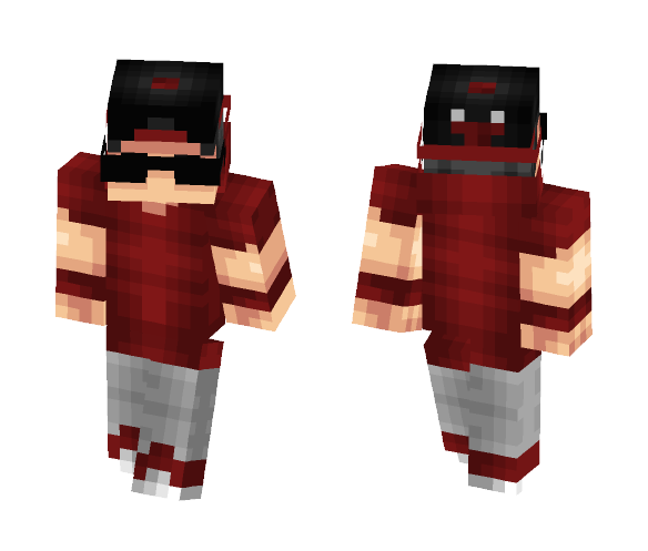 Download Free Gangst Skin for Minecraft image 1 Gangst - Male Minecraft Skins - image 1