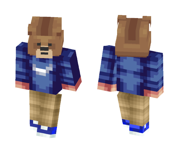 Nike bear - Male Minecraft Skins - image 1