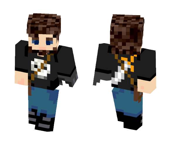 New Dark Hanter - Male Minecraft Skins - image 1