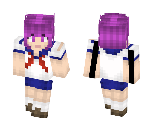 Download Free Kokona Haruka (Yandere Simulator) Skin for Minecraft image 1 Kokona Haruka (Yandere Simulator) - Female Minecraft Skins - image 1