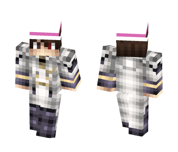 white - Male Minecraft Skins - image 1