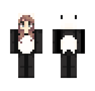 yѳѳℓi // Panda onesie ♡ - Female Minecraft Skins - image 2