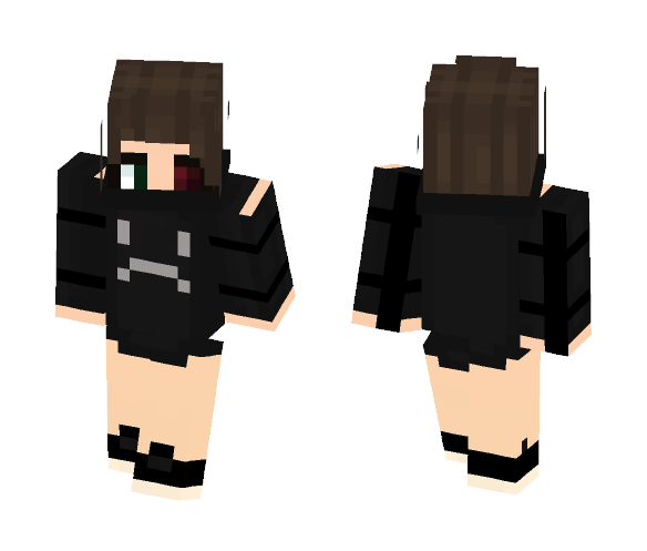 Gracee - Ghoul *Tokyo Ghoul: Anime* - Female Minecraft Skins - image 1