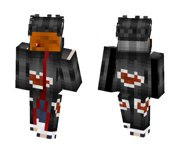 Tobi (Akatsuki) [Naruto] - Male Minecraft Skins - image 1