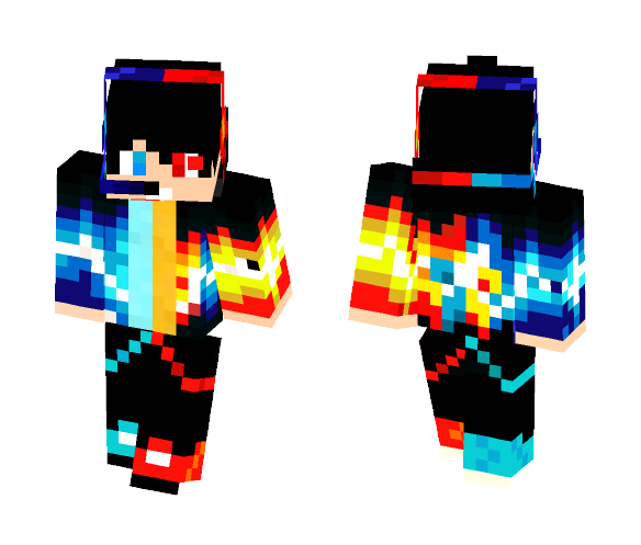 Download Water + Fire = Epic Skin For Free Minecraft Skin for Free ...