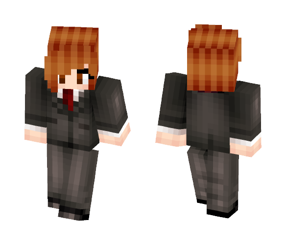 girl hitman - Girl Minecraft Skins - image 1