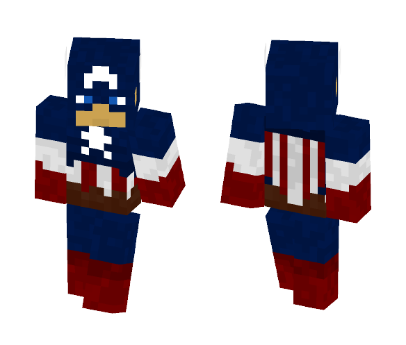 Captain America - Comics Minecraft Skins - image 1