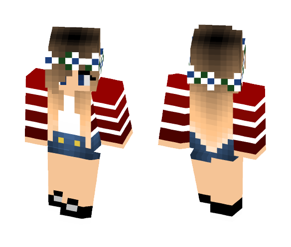 My Fave Skin! (Redone) - Female Minecraft Skins - image 1